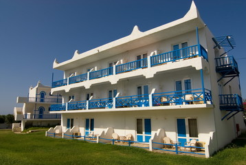 View of the hotel(Greece)