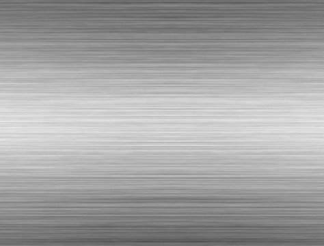 Brushed Aluminium Silver Shiny Plate