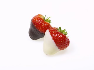 schoko erdbeeren