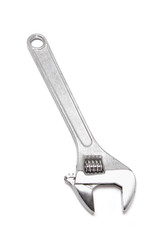 Wrench on white background