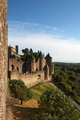 Carcassonne-09.  Fortress of medieval city in France