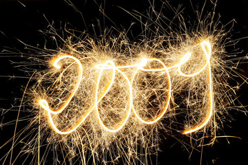 new year 2009 bengal light