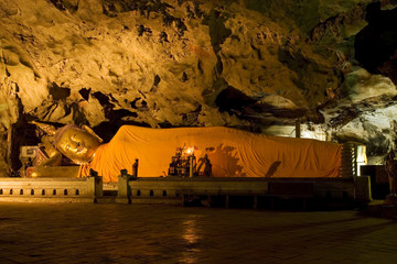 Buddha Cave Sanctuary in Phetchaburi in Thailand