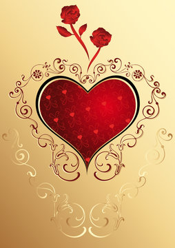 Valentinstag Hintergrund Herz