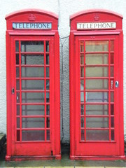 Fototapeta premium Telephone Boxes