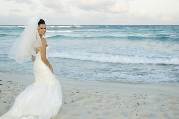 Fototapeta na wymiar Caribbean Beach Wedding