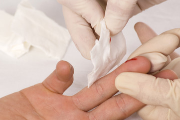 Blood test.