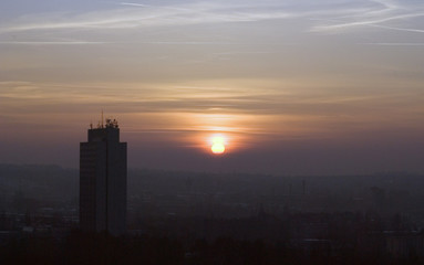 Naklejka premium sunrise