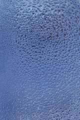 Water drops in bottle..