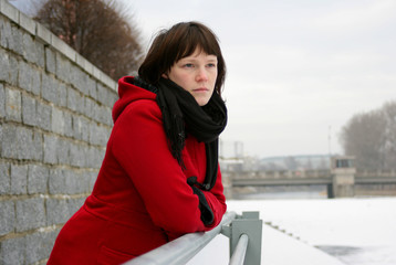 Fototapeta premium women-winter 2