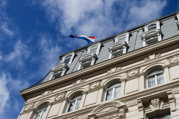 Obraz premium A building from Amsterdam, Netherlands