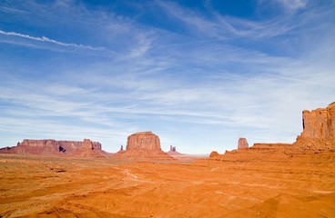 Fototapeta na wymiar Monument Valley Navajo Tribal Park, Utah / Arizona, USA.