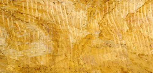 Pattern structure of clay