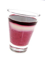 blaubeer frucht mousse