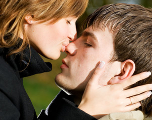 Young couple in love
