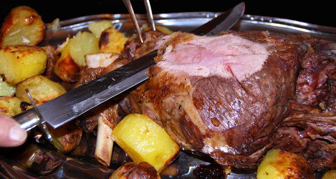 D&eacute;coupe de Gigot