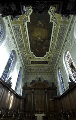 university of oxford, trinity college chapel ceiling