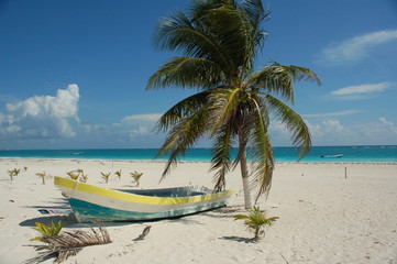 Fototapeta na wymiar Meksykańska plaża
