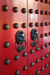 Cercles muraux Temple Asian Doorway