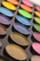 Colorful paint for use as background