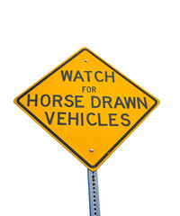 Horse Drawn Vehicles Sign