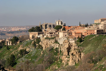 Fototapeta na wymiar Toledo w Hiszpanii,