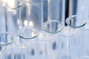 Close-up of laboratory glassware