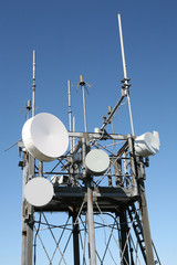 Detail of modern communication array
