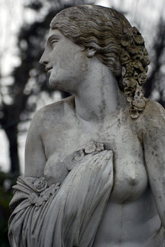 femme aux seins nues