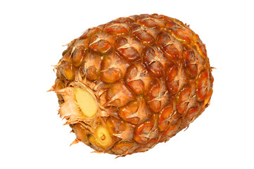 Pineapple isolated on a white background..