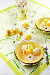 Easter table setting