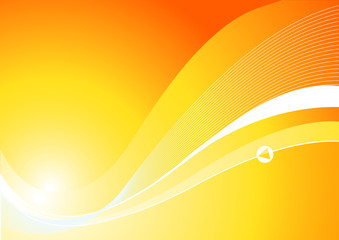 Dynamic Orange Background