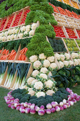 pyramide de légumes