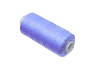 Sewing thread spool isolated