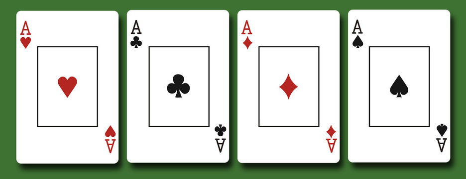 Poker Texas Hold' Em Aces