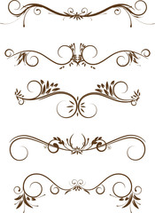 floral background set