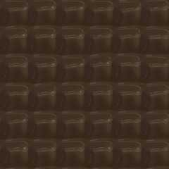 The texture of melting chocolate. Seamless tiling.