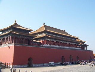 Fototapeta premium entrée principale cité interdite