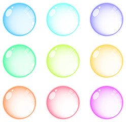 Billes transparentes