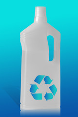écologie environnement produit ménager bouteille