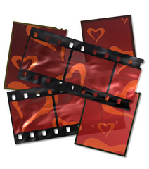 film tape whis Hearts.