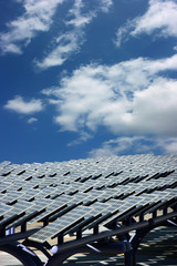 Solar panels in California