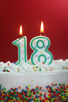 Birthday Cake - Eighteen