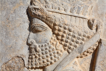 Bas-relief of Persian soldier from Persepolis - 5670290