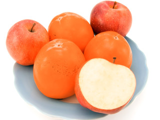 Fruit, fresh, juicy, apples, kinglet,