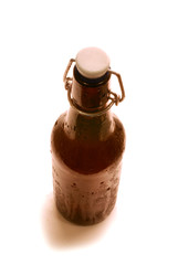 Bottle Of Home Brewed Beer