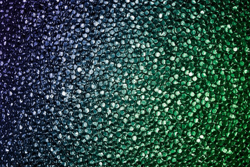 Obraz premium Stained glass texture in blue light.