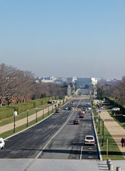 Lincoln Memorial, from Arlington Cemetery