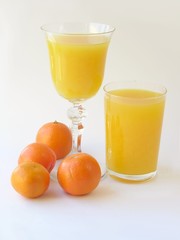 juice,orange  and  mandarines