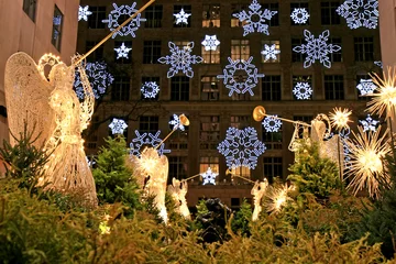 Foto op Plexiglas The Christmas decorations in The Rockefeller Center © Gary
